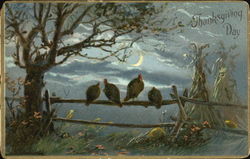 Thanksgiving Day Postcard Postcard