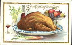 Thanksgiving Greetings Postcard