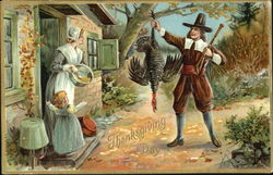 Thanksgiving Day Postcard