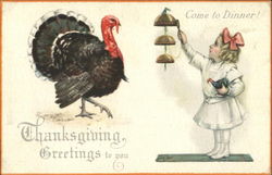 Thanksgiving Greetings To You Postcard