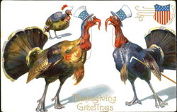 Thanksgiving Greetings Postcard