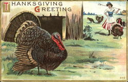 Thanksgiving Day Postcard