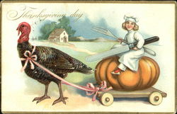 Thanksgiving Day Postcard