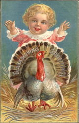 Thanksgiving Greetings Postcard