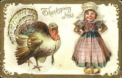 Thanksgiving Joys Postcard