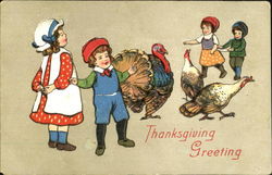 Thanksgiving Greeting Postcard