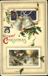 A Merry Christmas Postcard Postcard