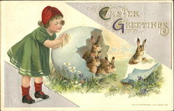 Easter Greetings Postcard Postcard