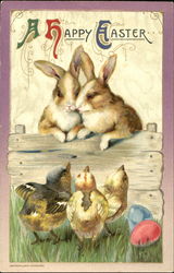 A Happy Easter Postcard