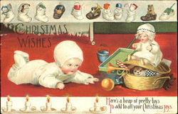 Christmas Wishes Postcard