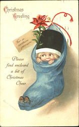 Christmas Greeting Postcard