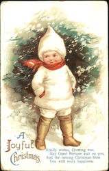 A Joyful Christmas Children Postcard Postcard