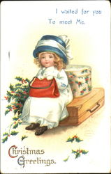 Christmas Greetings Postcard