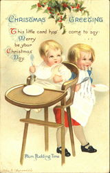 Christmas Greeting Postcard