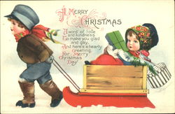 A Merry Christmas Postcard