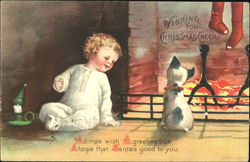 Wishing You Christmas Cheer Postcard