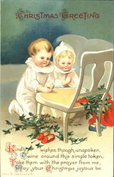 Christmas Greeting Postcard