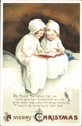 A Merry Christmas Postcard