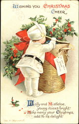 Wishing You Christmas Cheer Postcard