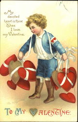 To My Valentine Postcard