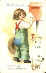 To My True Love Postcard