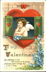 To My Valentine Postcard