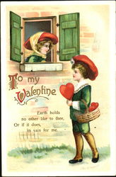 To My Valentine Postcard