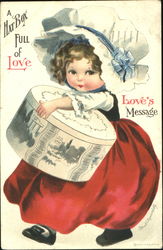 Love's Message Children Postcard Postcard