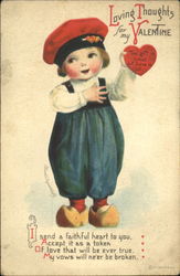 Loving Thoughts For My Valentine Postcard