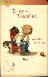 To My Valentine Postcard