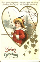 Love's Greeting Postcard