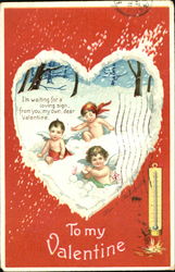 To My Valentine Postcard