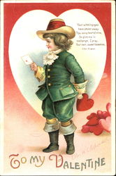 To My Valentine Postcard