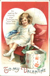 To My Valentine Postcard