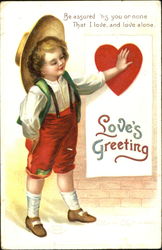 Love's Greeting Postcard