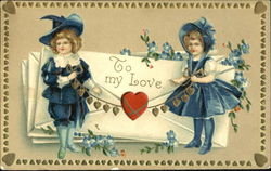 To My Love Postcard