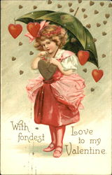 With Fondest Love To My Valentine Postcard