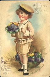 A Happy Easter Postcard