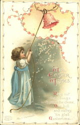 With Easter Wishes Postcard