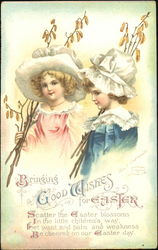 Bringing Good Wishes For Easter Postcard