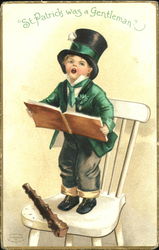 St. Patrick Was A Gentleman Postcard