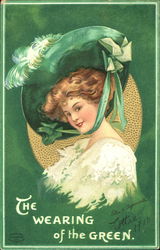 The Wearing Of The Green Postcard