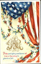 GAR Memorial Day Postcard Postcard