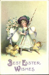 Best Easter Wishes Postcard