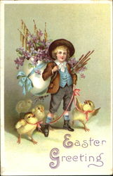 Easter Greeting Postcard