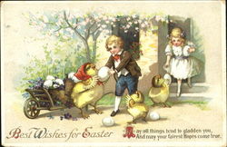 Best Wishes For Easter Postcard