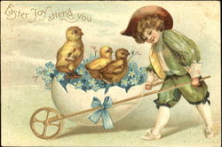 Easter Joy Attend You Postcard