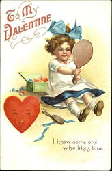 To My Valentine Postcard