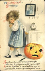 Halloween Greetings Postcard