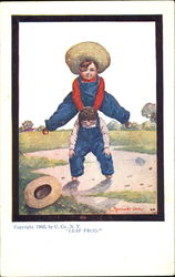 Leap Frog Postcard